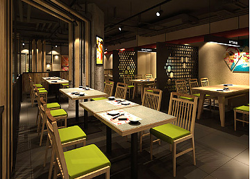 東莞千羽時代城日式風格餐廳裝修